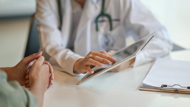 Huisarts stelt een diagnose