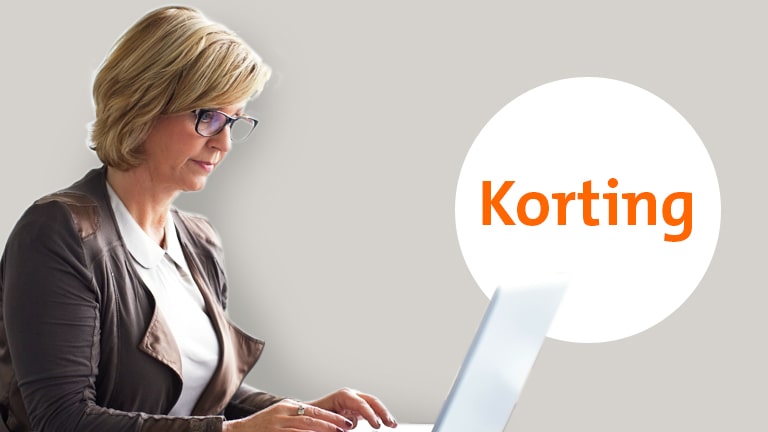 Korting op computerbril
