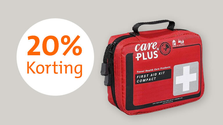 Roodkleurig EHBO tasje