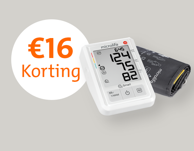 Bloeddrukmeter met 20 euro korting