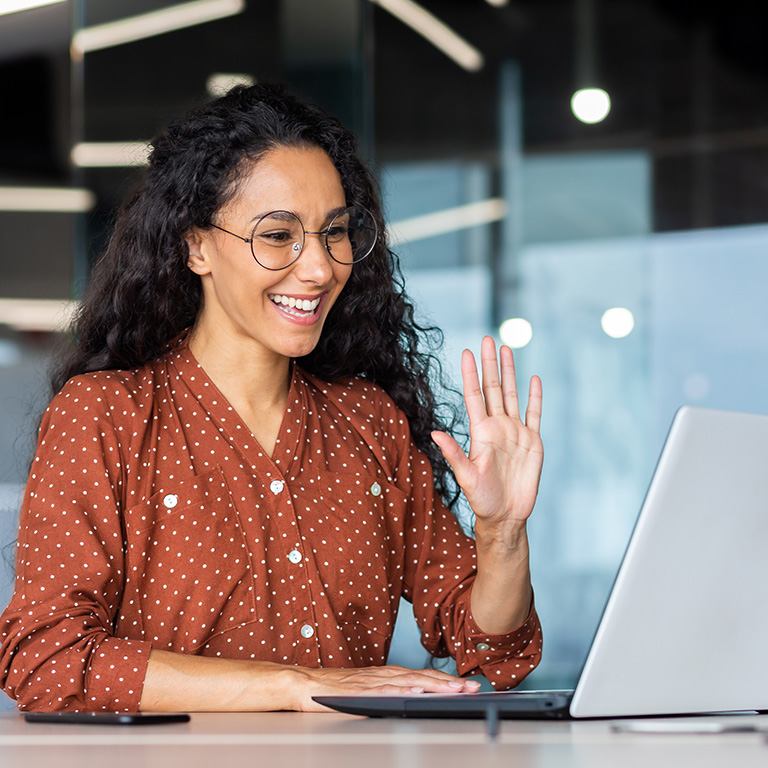 Videobellen met een adviseur zorg en bedrijfszorg