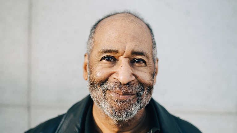Man smiling